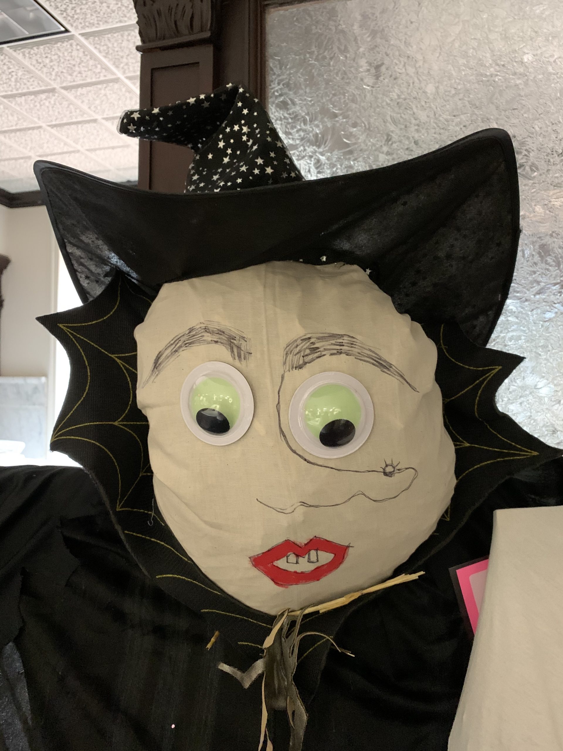 Witch Scarecrow on Main Street
