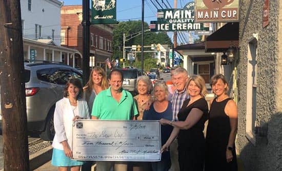 Check presentation for Main's sign